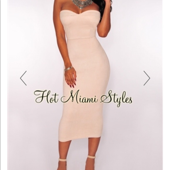 NEW Hot Miami Styles Midi Dress - Picture 2 of 7